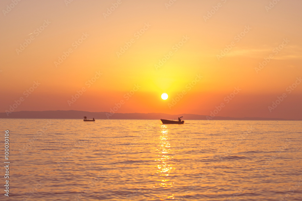 Sunset Above Sea Sunset Above Sea