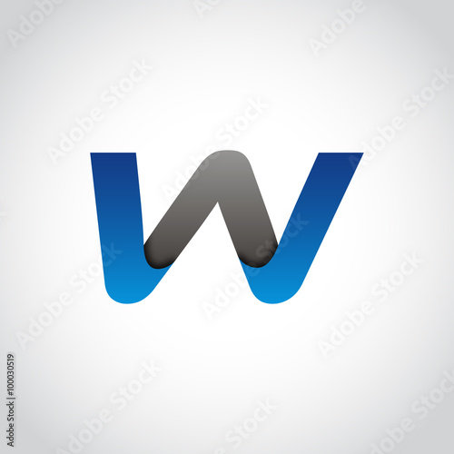 3d innitial letter logo icon
