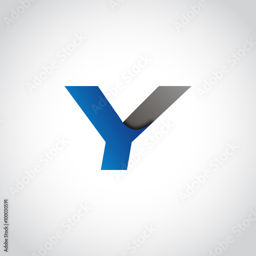 3d innitial letter logo icon