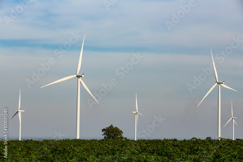 Wallpaper Mural Wind turbine power generator Torontodigital.ca