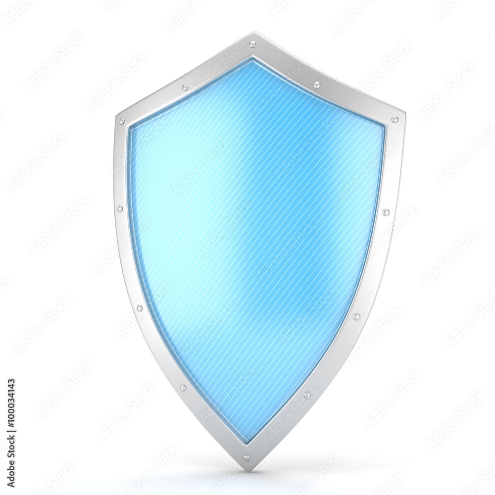 shield icon on white shield icon on white