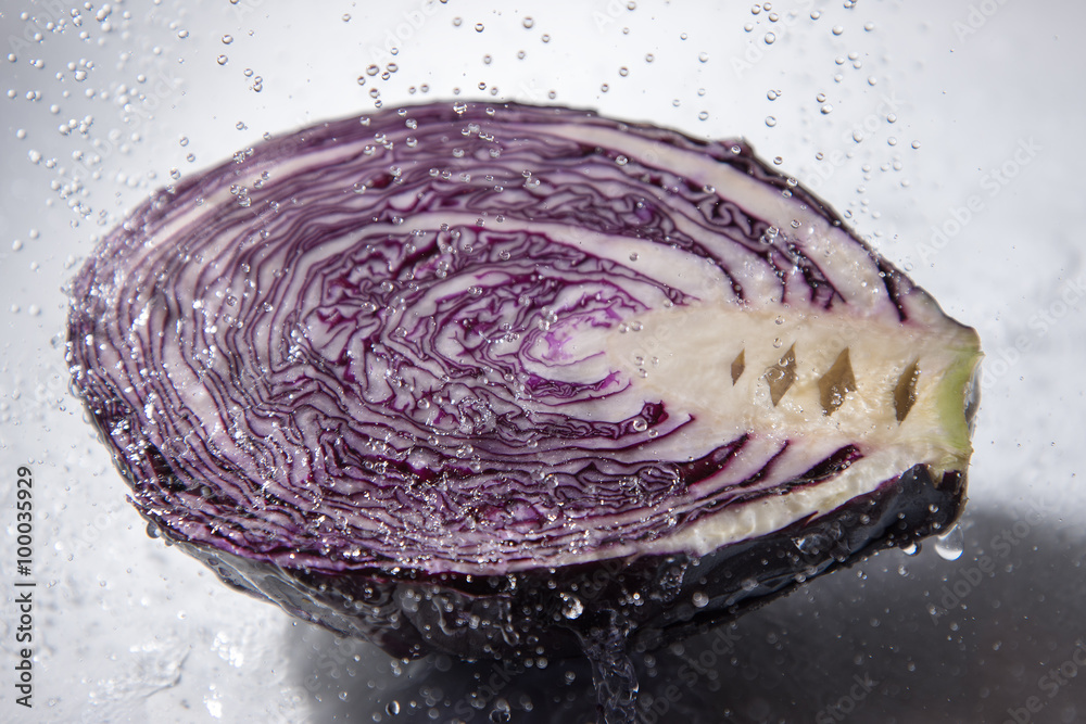 Obraz premium Red cabbage.