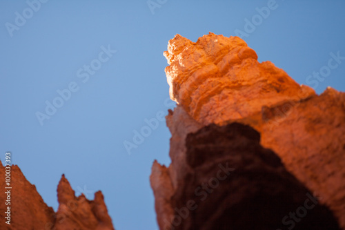 Hoodoo, Bryce Canyon, tilt shift effect