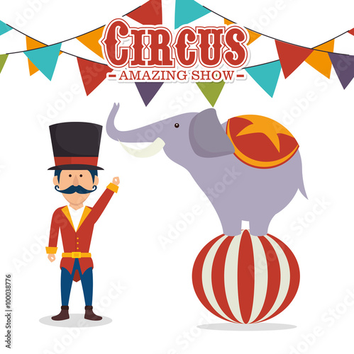 Circus carnival entertainment 