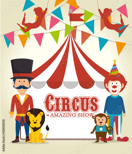 Circus carnival entertainment 