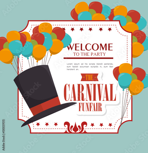 Circus carnival entertainment 
