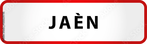 Free Download City of Jaen Sign in Spain Europe - GFXLoad