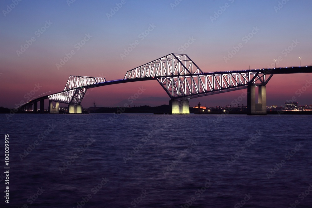 Naklejka premium 東京ゲートブリッジ