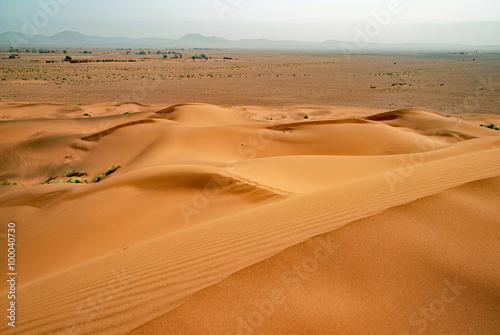 Sanddünen von Tinfou bei Zagora, Südmarokko
