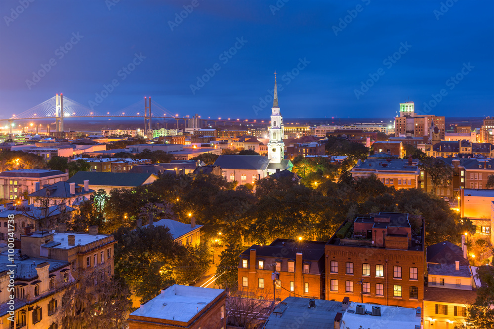 Fototapeta premium Savannah, Georgia, USA