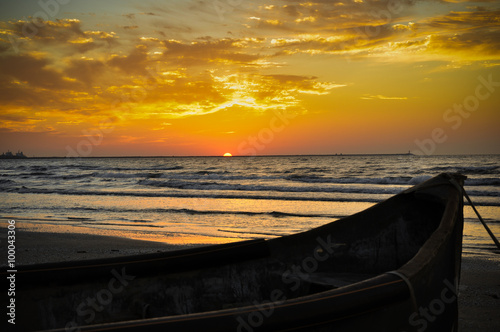Navodari beach sunrising