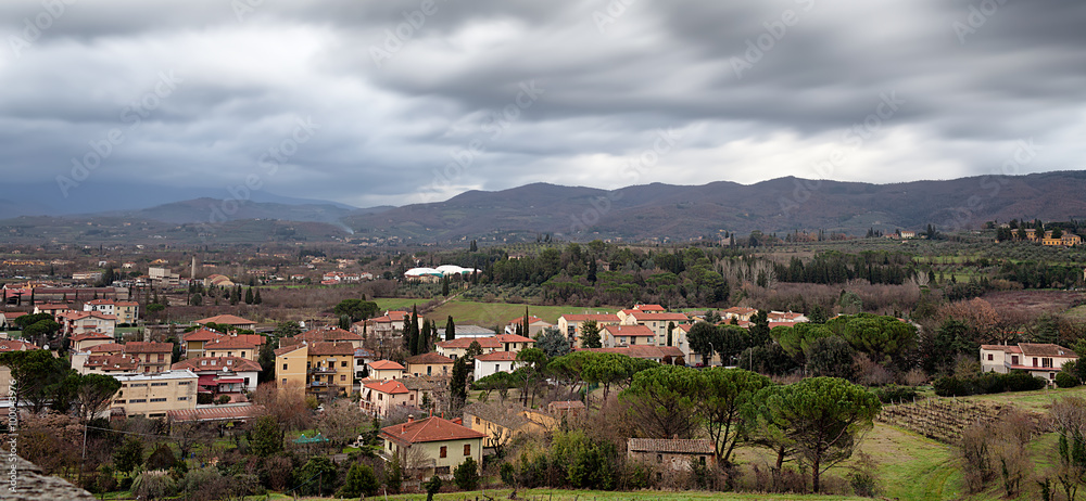 Arezzo From Above