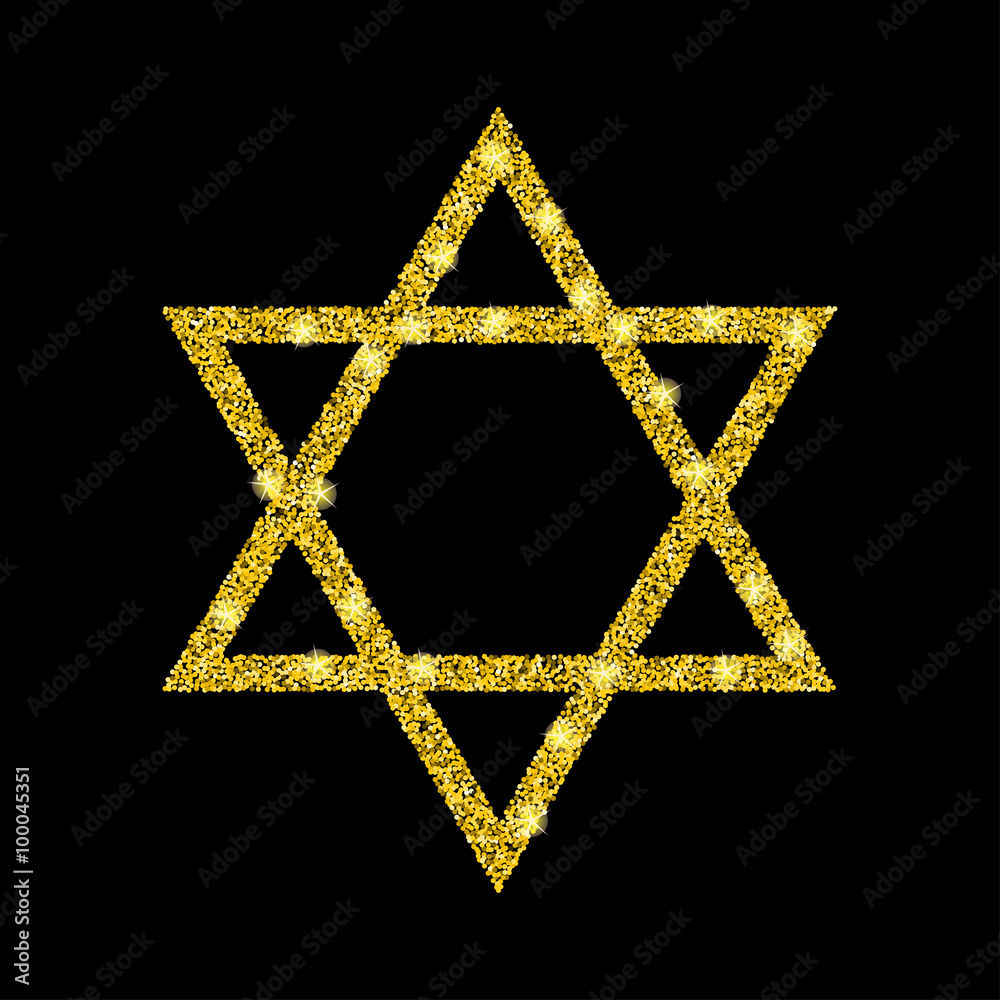 Golden star of David Golden star of David
