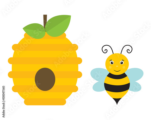 bee house and bee