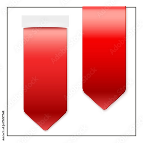 Set of Popular ribbons sticker on top. Realistic modern style. Free Download Set of Popular ribbons sticker on top. Realistic modern style. - GFXLoad