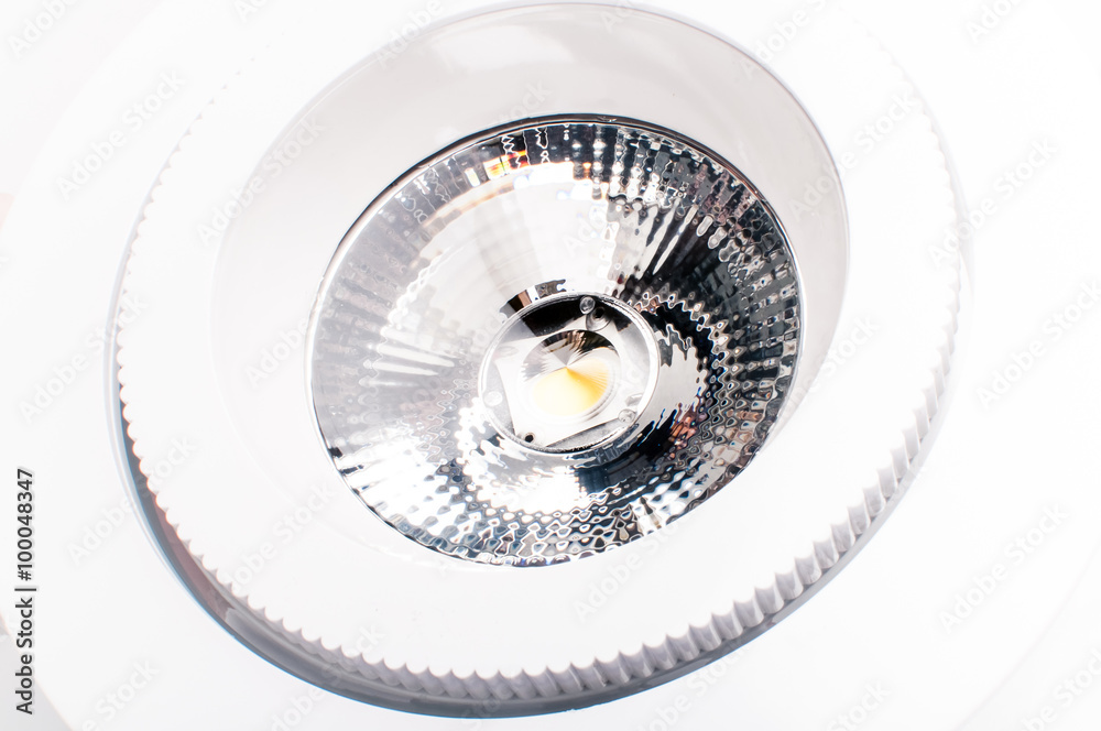 Naklejka premium Lamp on white background