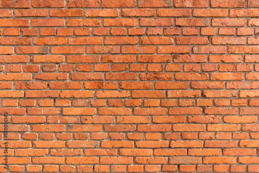 Orange vrick wall background Orange vrick wall background