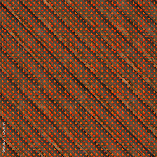 Autumnal pattern with elements from openclipart.org against the seamless wooden background.