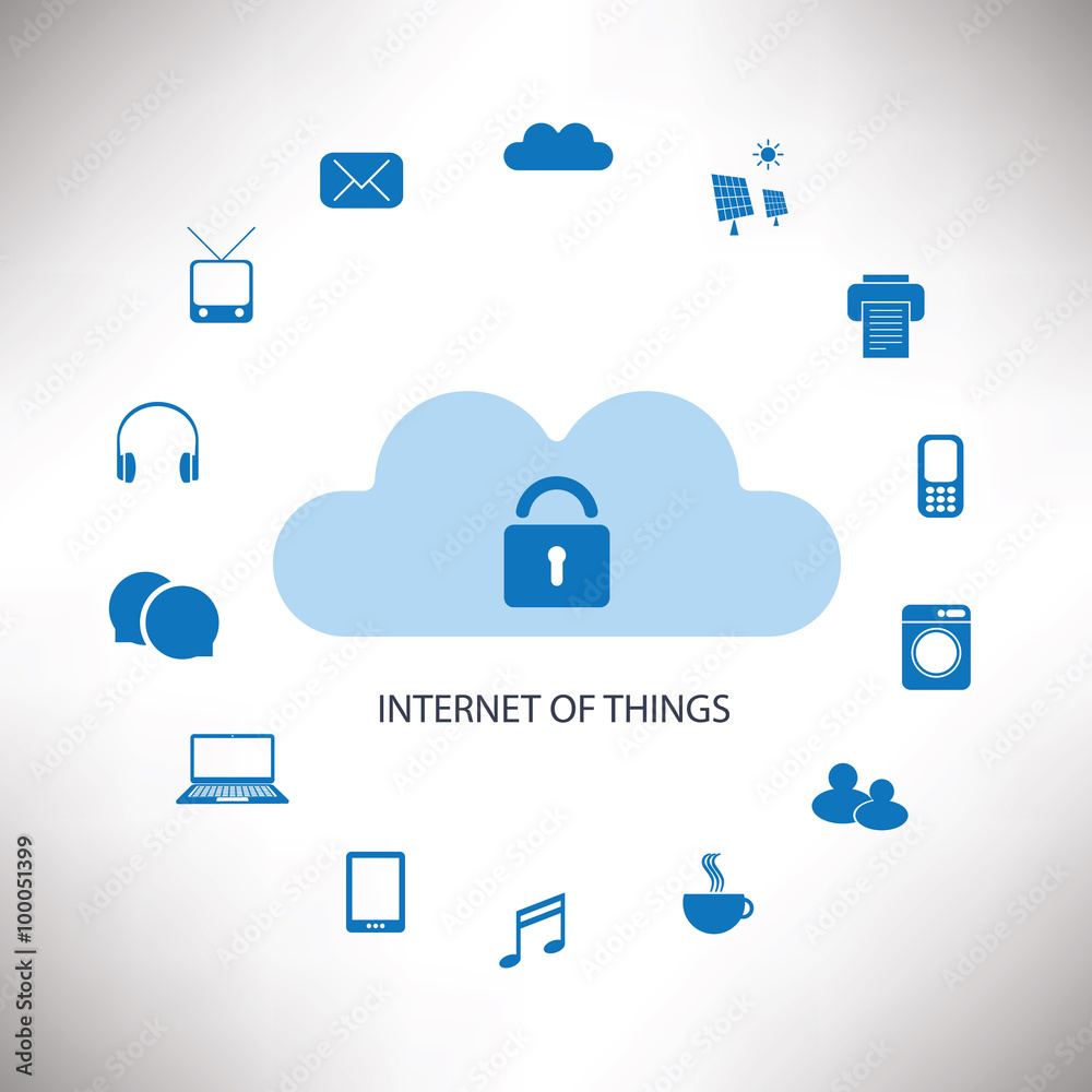 Internet Of Things Concept Design Internet Of Things Concept Design