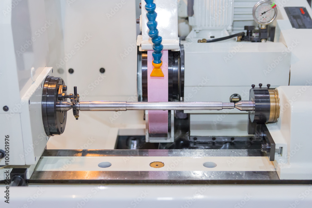 Finishing metal working on high precision grinding machine Finishing metal working on high precision grinding machine