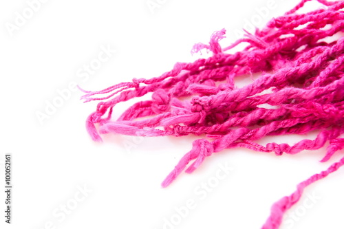 Pink wool scarf © small1