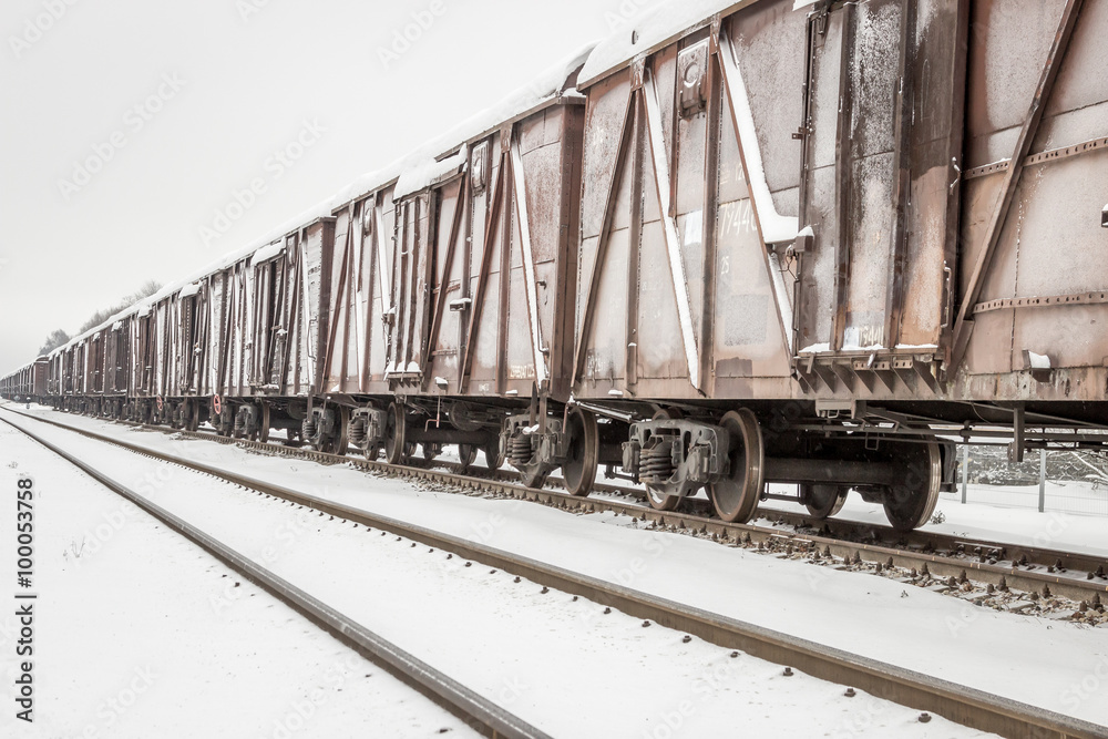 Fototapeta premium wagony kolejowe, wagon