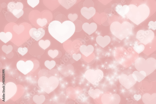 Hearts background for Valentine's day