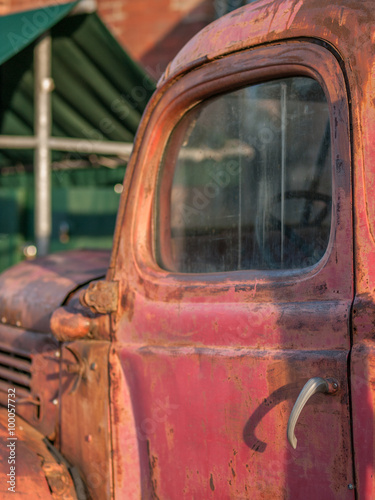 Vintage Red Truck