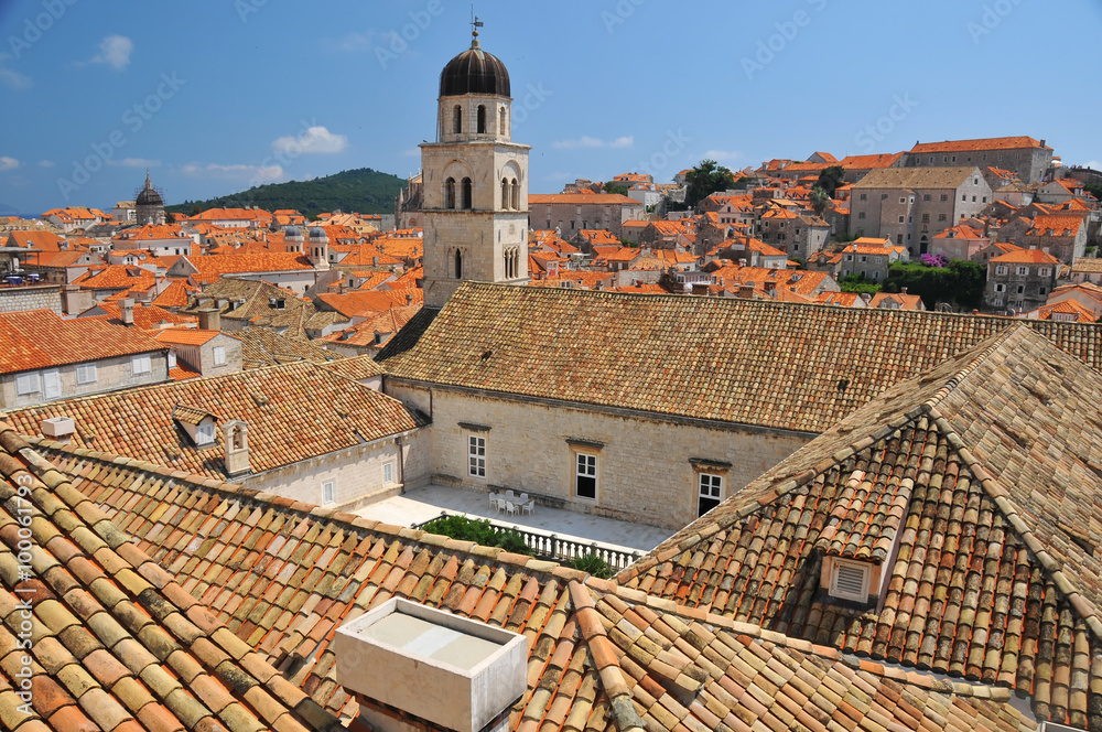 Monastery in old Dubrovnik