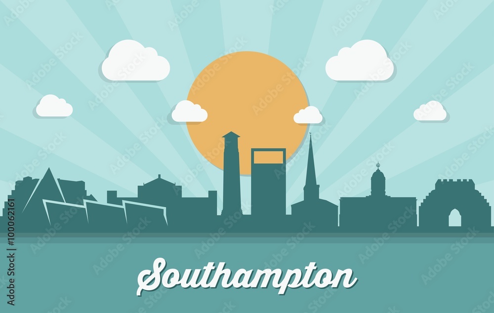 Southampton skyline