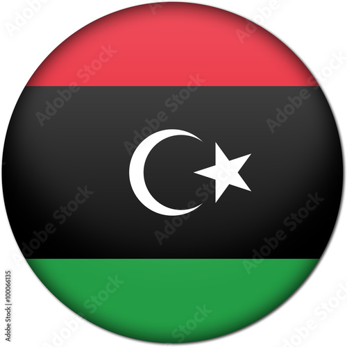 lybia flag badge