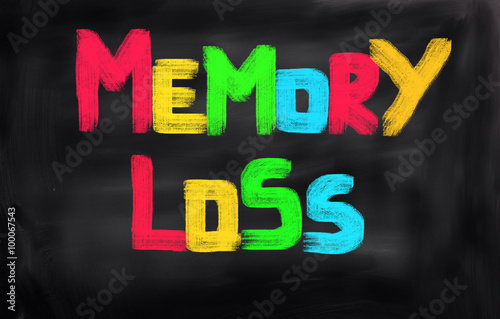 Fotografía Memory Loss Concept
