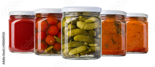 Preserved, pickled vegetables