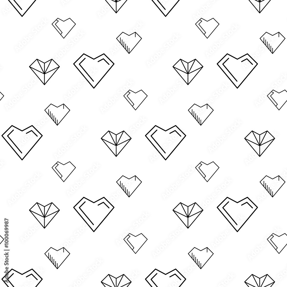 Valentines day illustrations a heart pattern Valentines day illustrations a heart pattern