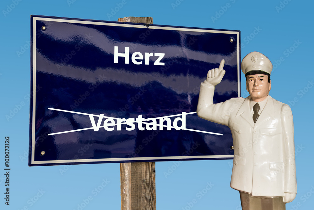 Strassenschild 50 Herz StockIllustration Adobe Stock