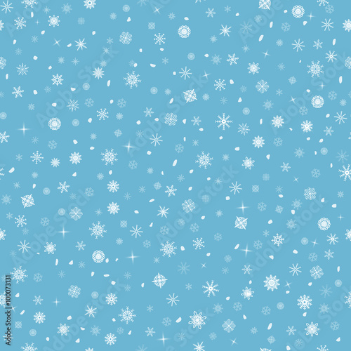 Beautiful winter snow background  