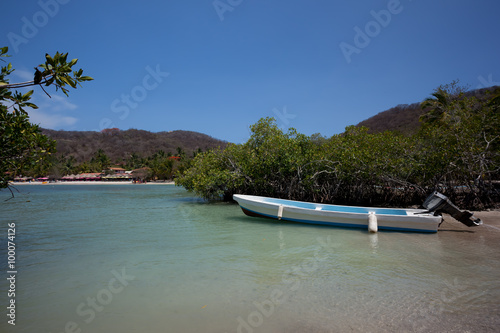 Boat at Playa las Gatas