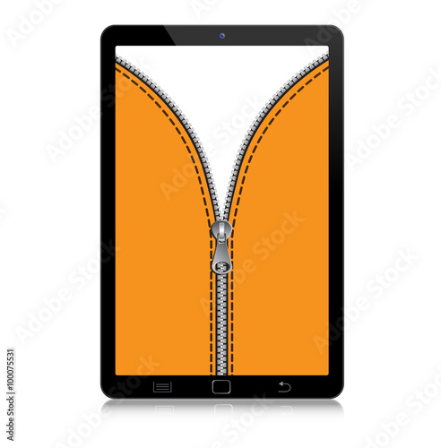 Tablet con cerniera