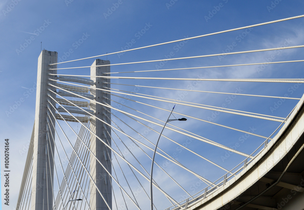 Obraz premium Basarab Bridge, Bucharest, Romania