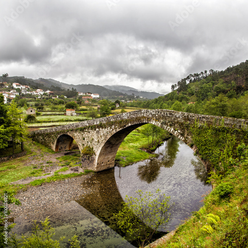 Romanesque bridge, Alvoco das Varzeas, Portugal