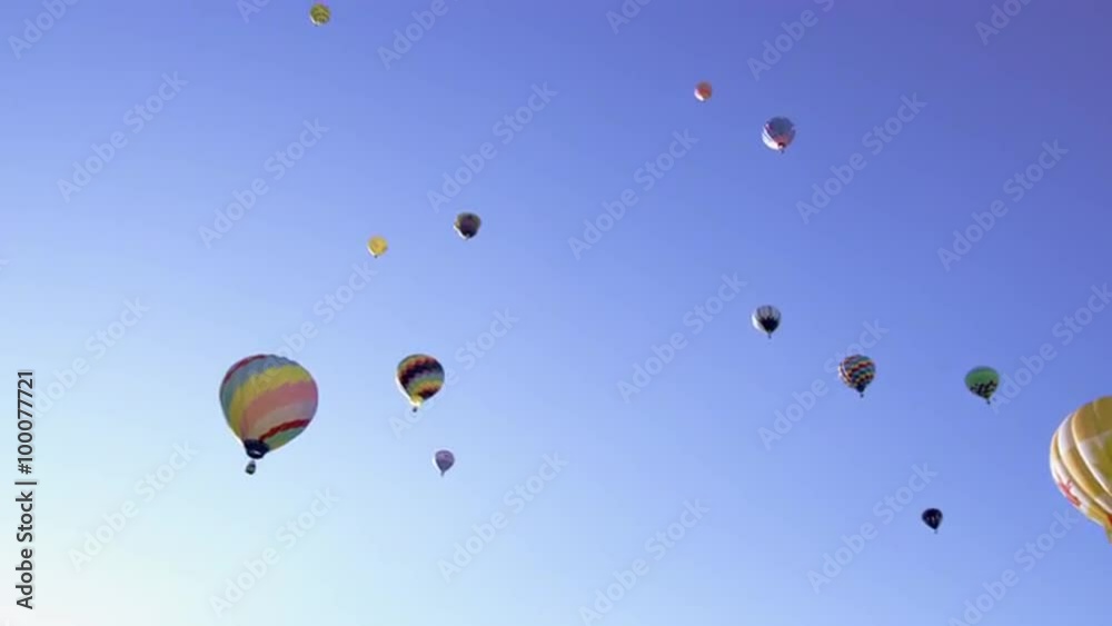 Collection of hot air balloons. Collection of hot air balloons.