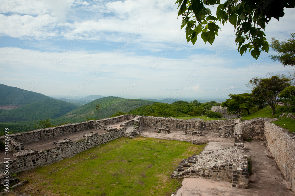 Xochicalco Ruins plaza