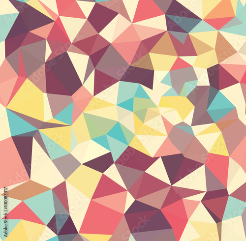 Abstract Geometric backgrounds. Polygonal
