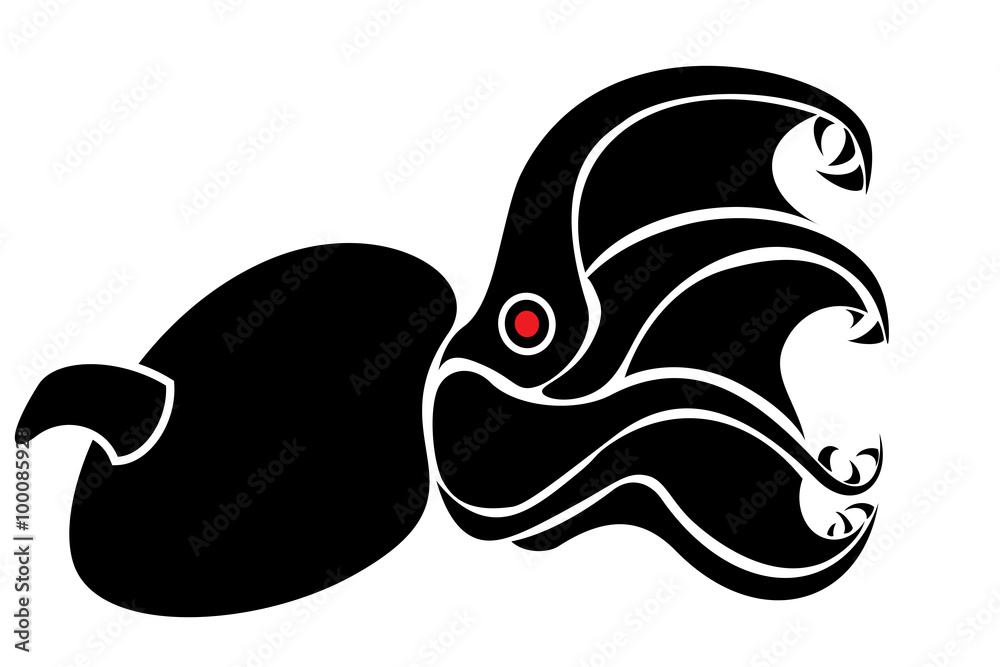 Octopus vampire tattoo Octopus vampire tattoo