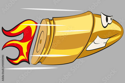 Photography Angry funny bullet
