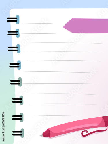 Notebook Page