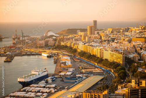 Santa Cruz aerial view