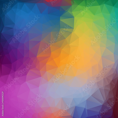 Poly abstract background.