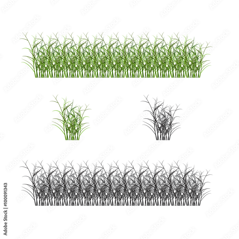 custom made wallpaper toronto digitalgrass, shrubs. Textures illustrated images