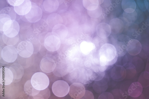 abstract background bokeh circles for Christmas background